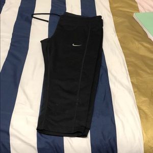 Nike dry fit running capris